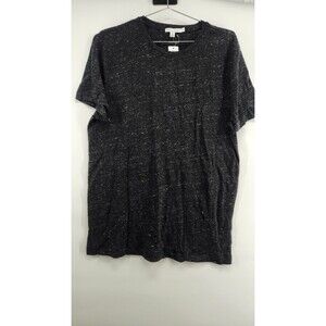 Threads 4 Thought Men's Medium Black Geometric Print Short Sleeve T-Shirt NWT